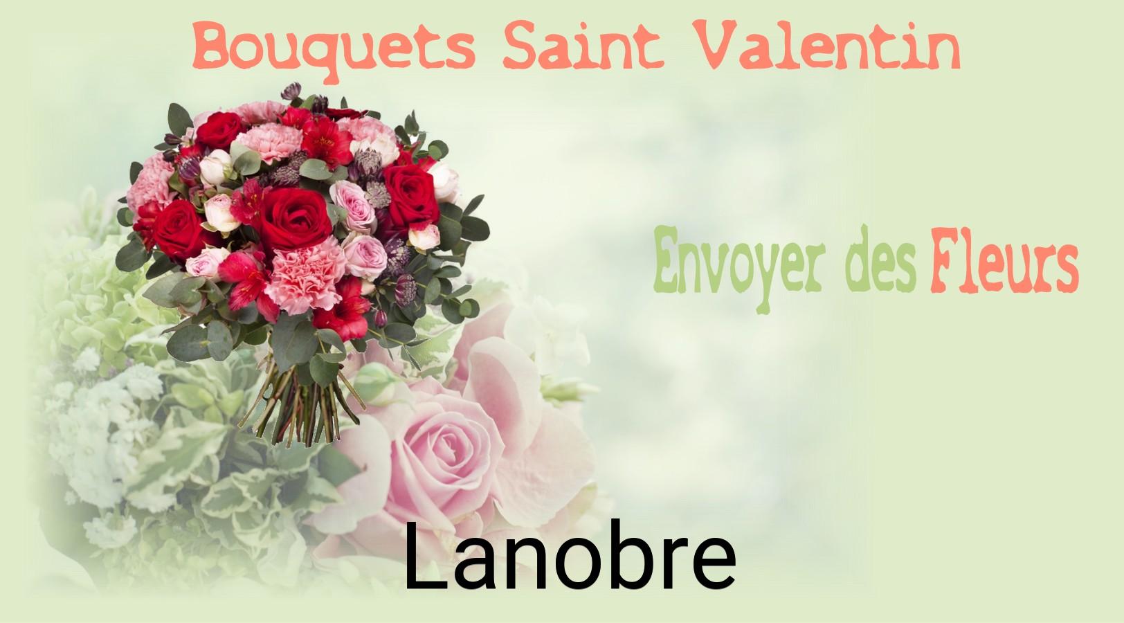 Roses de Saint-Valentin livrées à Lanobre